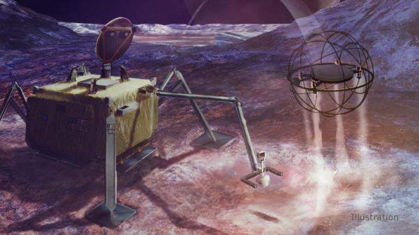 这个来自美国宇航局的蒸汽动力跳跃机器人可以探索太阳系的冰卫星
